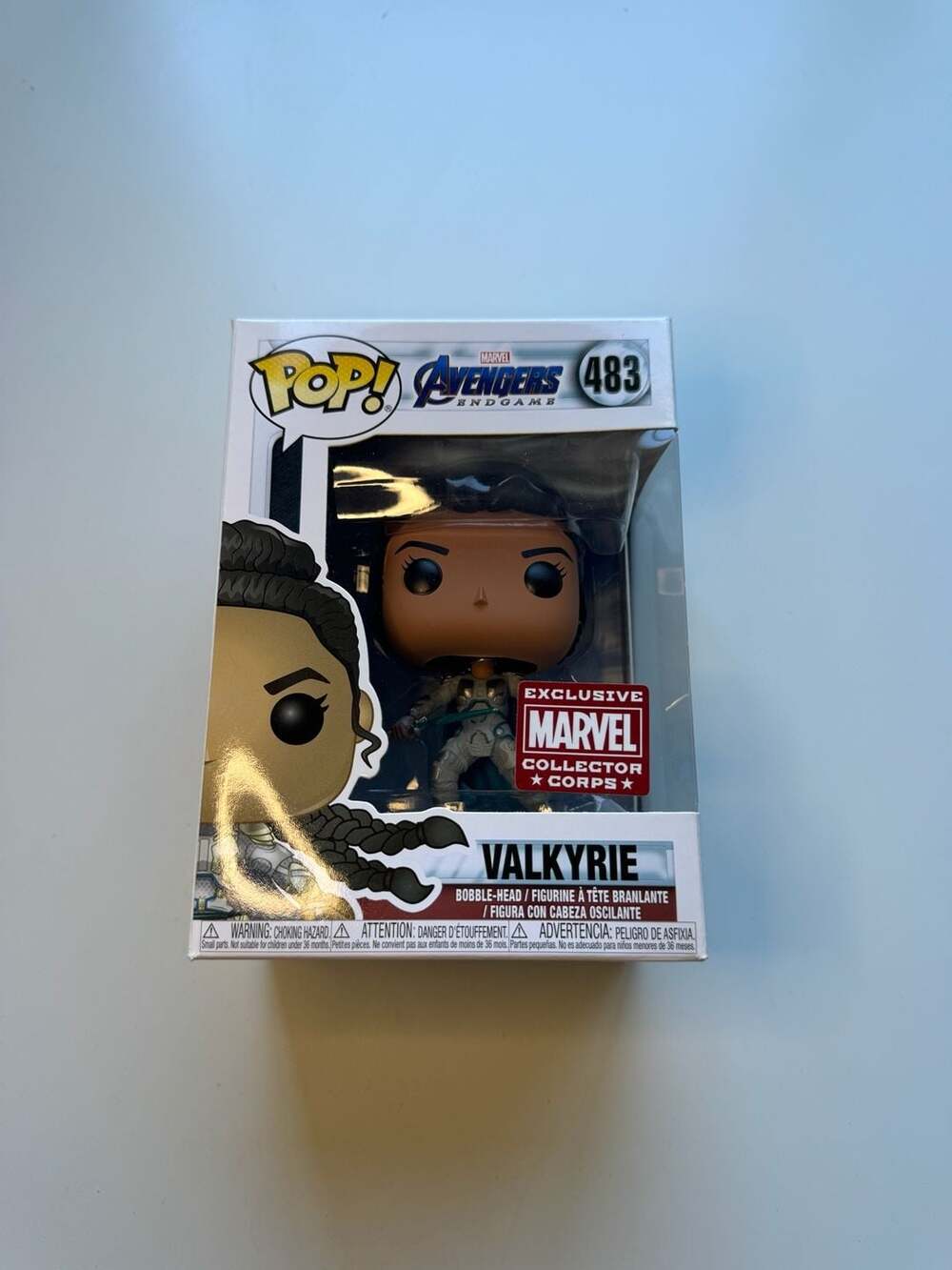 Funko Pop! Avengers Endgame Valkyrie #483 Collector Corps Exclusive